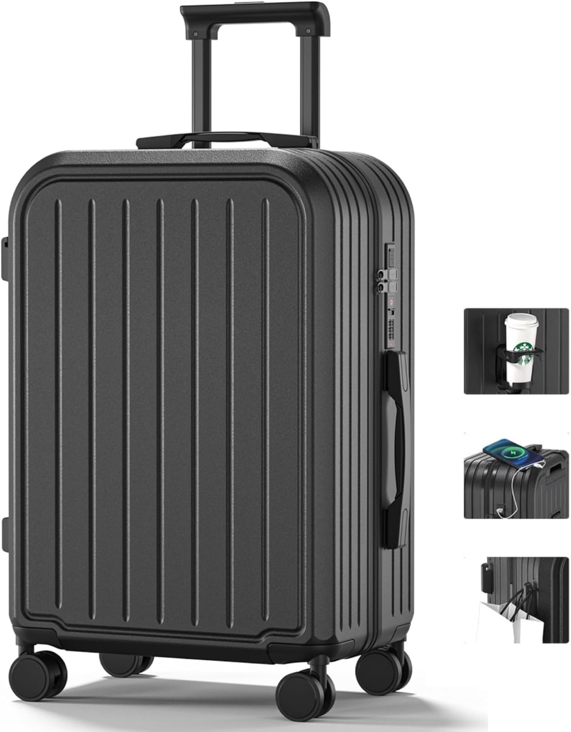 WanderMore] スーツケース キャリーケース キャリーバッグ 機内持ち